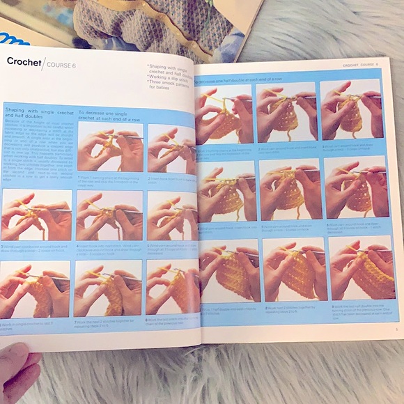 Antique 2 Books “Stitch By Stitch” Vol 1 & 2 Step by Step Courses DIY Projects - Picture 12 of 16